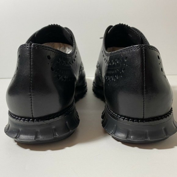 Cole Haan ZeroGrand Wingtip Men's Oxford Black - Picture 4 of 15